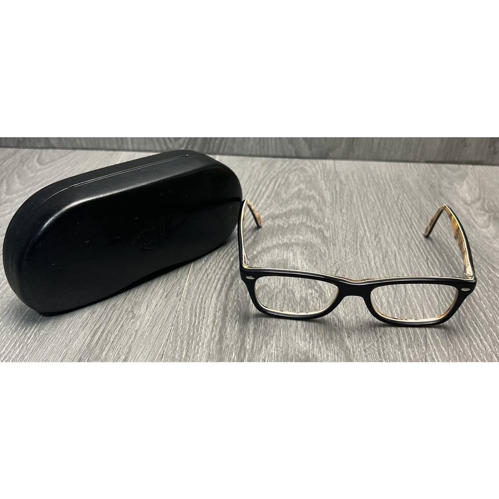 Ray-Ban RB 5228‎ 5409 Optical Eyeglass Frames 50-17 140 Black Tortoise W Case